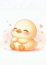 Little duckling plump round cute n.13