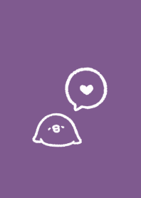 Chill out chick.(purple15)