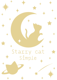 Starry cat Simple