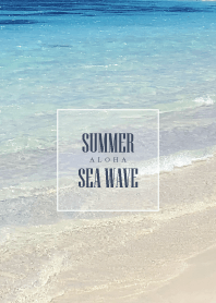 SUMMER BLUE SEA WAVE-HAWAII 37