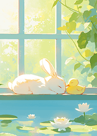 Dreamy and gentle bunny-18