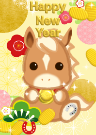 Happy New Year!(2026, gold medal, horse)