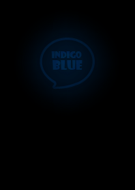 Love Indigo Blue Neon Theme