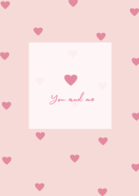 pattern_heart #sakura pink