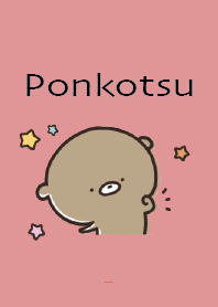 Red : Honorific Bear Ponkotsu