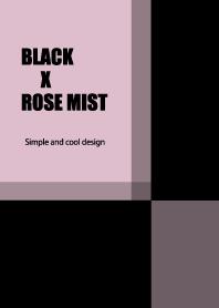 BLACK X ROSE MIST