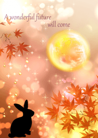Moon Rabbit Maple Tree Makes Luck6.
