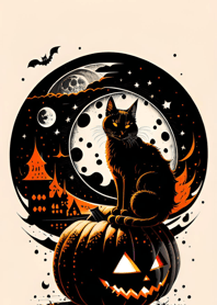 浮世絵万聖節猫 09EeD5
