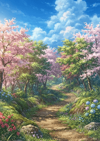 Serene Woodland Path