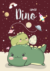 Dino Lover. soul red