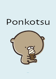 Light Blue : Honorific bear ponkotsu 4