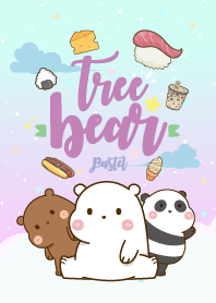 หมีสายกิน สีลาเวนเดอร์