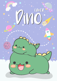 Dino Lover. (love Purple)