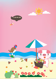 Pig and Sea theme