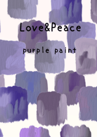 Oil painting art [purple paint 139]