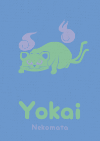 Yokai Nekomata rainy season