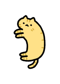 茶トラ猫のゆるい着せ替え