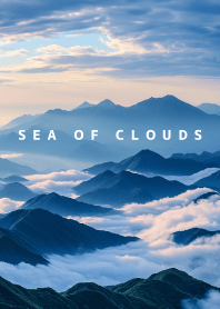 SEA OF CLOUDS - BLUE