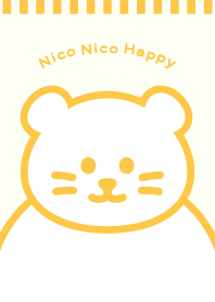 Nico Nico Happy Bear / Orange