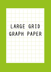 LARGE YEL GR GRID GRAPH PAPER-LEAFGREENj