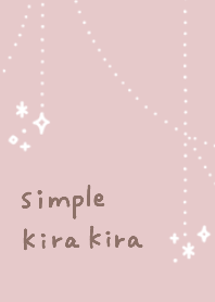 Simple Pink Chandelier