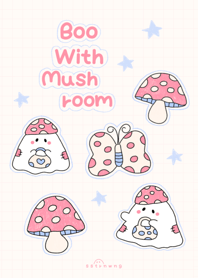 Boo with mushroom :)