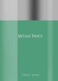 Metallic French*Cobalt green