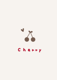 Cute and stylish cherries for adults.