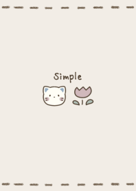 Smoky color Cat -brown-