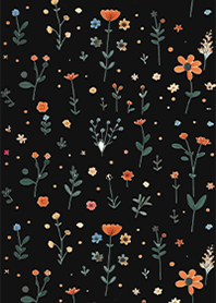 淨化心靈-花卉藝術插畫1.4 深邃護眼黑