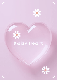 Dull Purple Daisy Heart 06_2