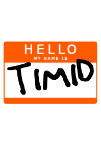 HELLO STIKER style -TIMID-