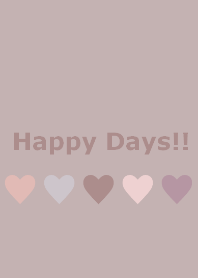 Happy Days!! #dusty 5color*