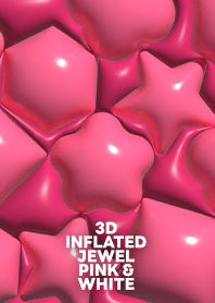 3D INFLATED CUTE JEWEL [PINK & PURPLE]