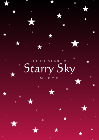 - Starry Sky Fuchsia Red -