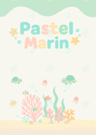 pastel marin