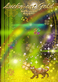 運気上昇の猫 Lucky cat Gold