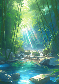 絕美の寧靜❤竹林森林