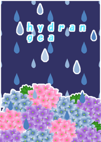 梅雨(紫陽花)