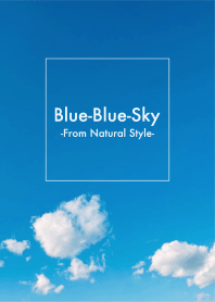 Blue Blue Sky 15 / Natural Style