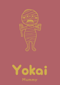 Yokai mummy Burn orange