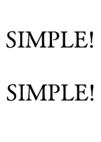 SIMPLE!SIMPLE!j-WHITE