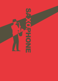 サックス演奏きせかえ シグナルレッド