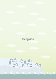 Small and cute penguins