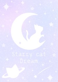 Starry cat dream