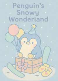 Penguin's Snowy Wonderland