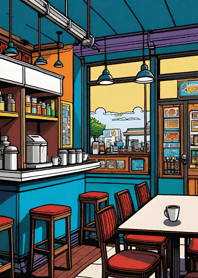 Cozy Coffee shop caF43d