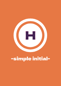 simple initial-H- THEME 102