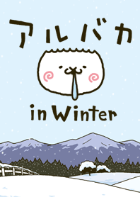 fool alpaca in Winter (Theme)
