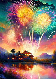 Beautiful Fireworks Theme#797